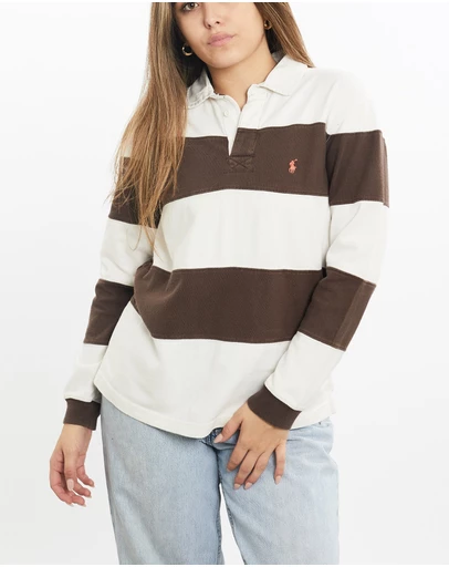 Vintage by The Real Deal - Pre Loved - Vintage 90s Polo Ralph Lauren Rugby Shirt