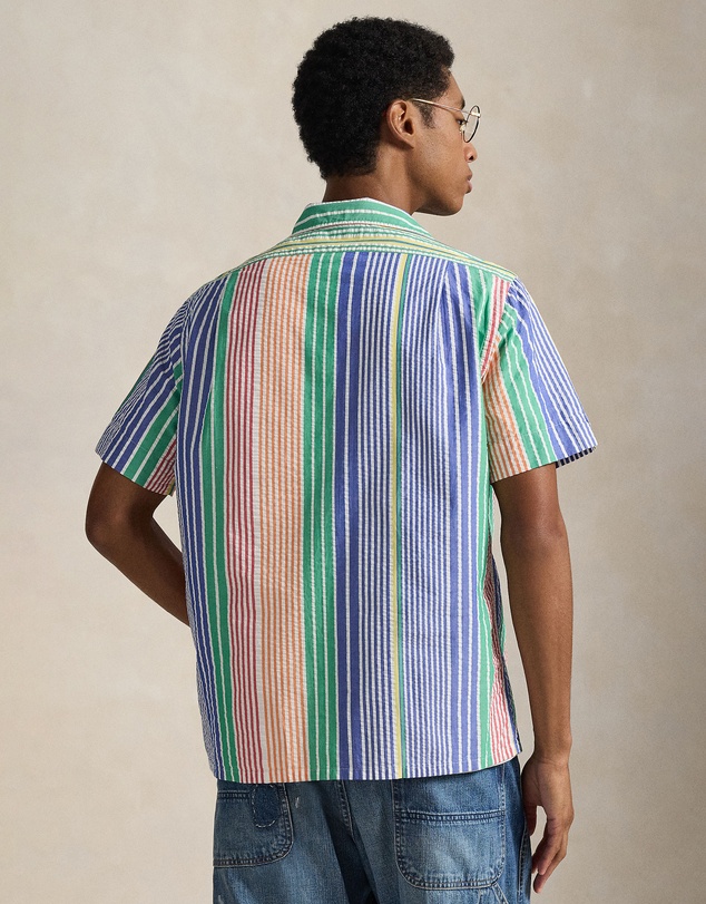 Polo Ralph Lauren - Classic Fit Striped Seersucker Shirt