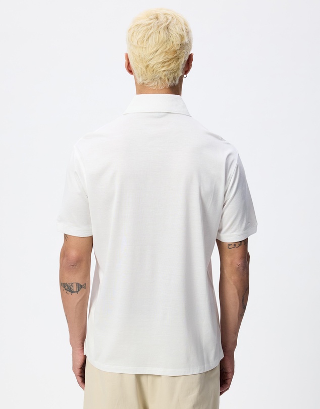 Emporio Armani - Rounded Micro Eagle Polo Shirt