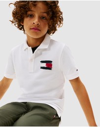 Tommy Hilfiger - Tommy Flag Polo SS - Kids
