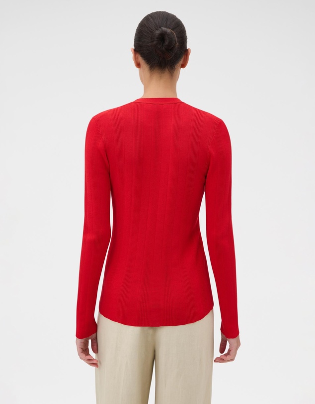Oroton - Ribbed Cardigan