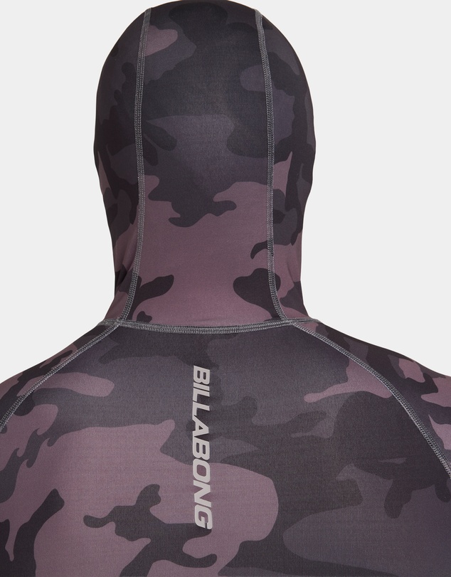Billabong - Mens Strike Mission Hooded Long Sleeve Rashguard