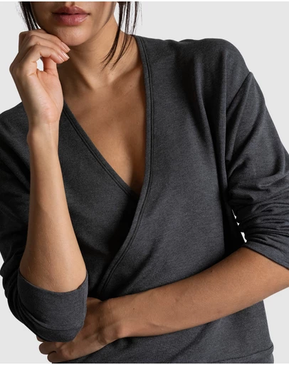 Passionata - Alexa Modal Loungewear Wrap Sweatshirt
