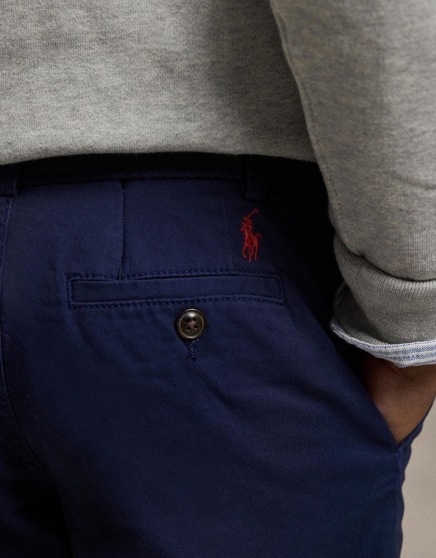 Polo Ralph Lauren - Skinny Fit Flex Abrasion Twill Shorts - Teen