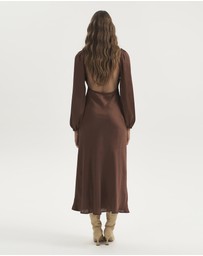 Ownley - Bethenny Bias Backless Dress