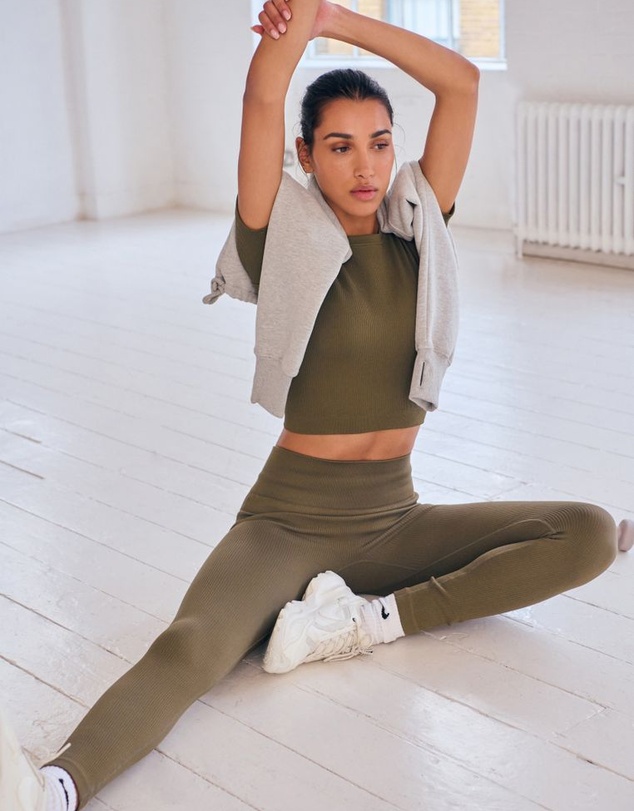 NEXT - Ribbed High Waist Leggings