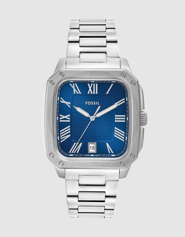 Fossil - Crosby Silver Tone Analogue Watch