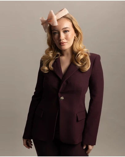 Morgan & Taylor - Juliet Fascinator in Pink