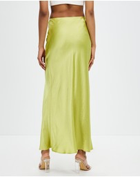 Third Form - Crush Bias Split Maxi Skirt