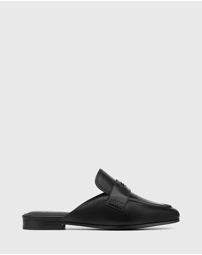 Wittner - Aaron Leather Backless Loafers