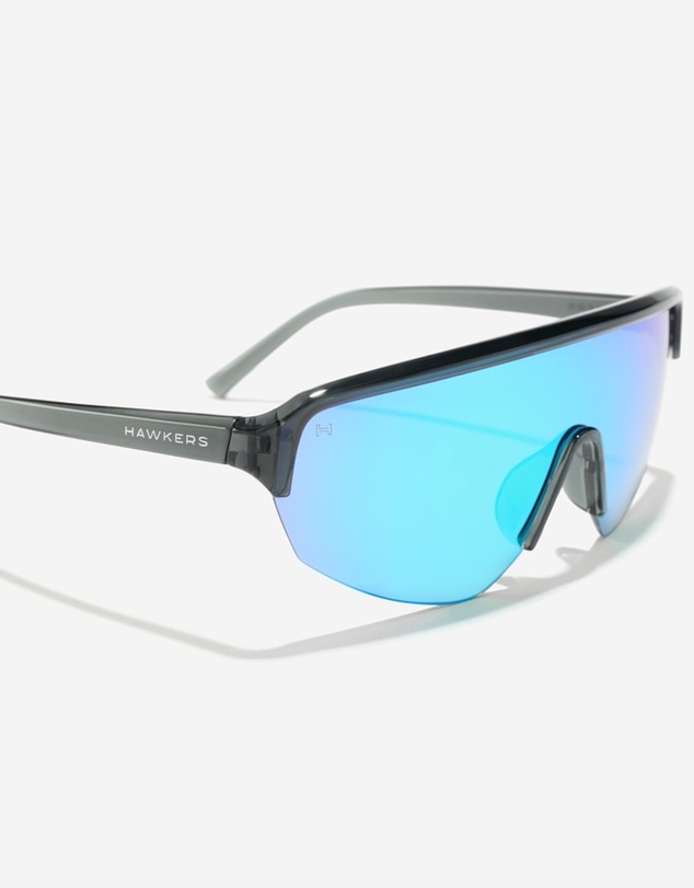 Hawkers Co - HAWKERS - APEX - SMOKE CLEAR BLUE Sunglasses Unisex UV400