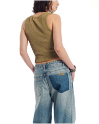 THE TALES - The Tales Rolled Waist Denim jean