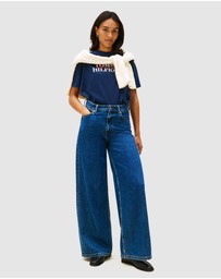 Tommy Hilfiger - Classic Flock Logo Relaxed T-Shirt