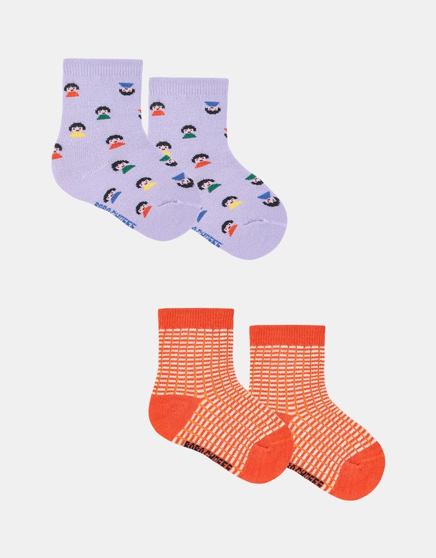 Bobo Choses - 2-Pack Game Pawns All Over Short Socks - Kids