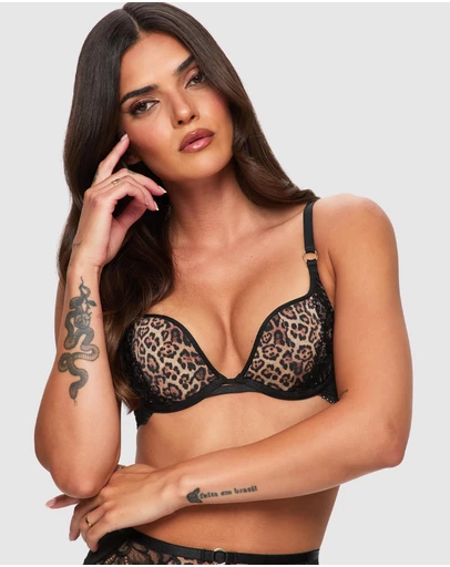 Ann Summers - Feline Fantasy Padded Plunge Multi