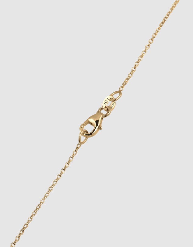 Elli Jewelry - Necklace Crystal Pearl 925 Sterling Silver Gold-Plated