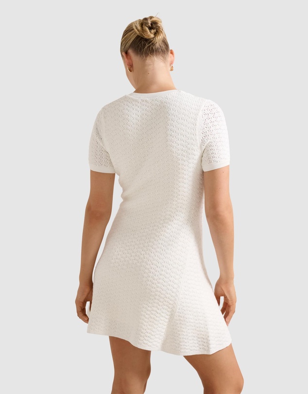Forever New - Rosa Stitched Interest Knitted Mini Dress