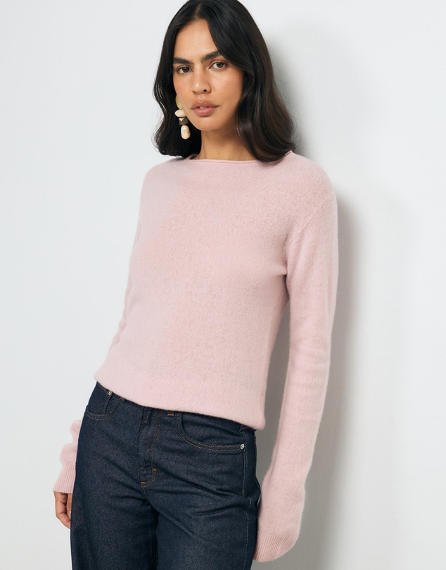 AERE - Romy Merino Wool Knit Top