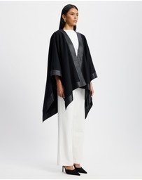 West 14th - Lexington Wool and Leather Cape