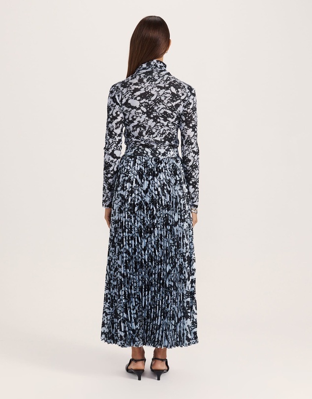 SABA - Truffle Pleated Midi Skirt