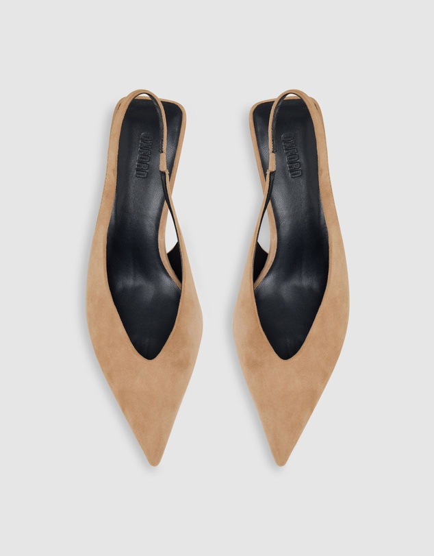 Oxford - Roma Suede Sling Back Heel