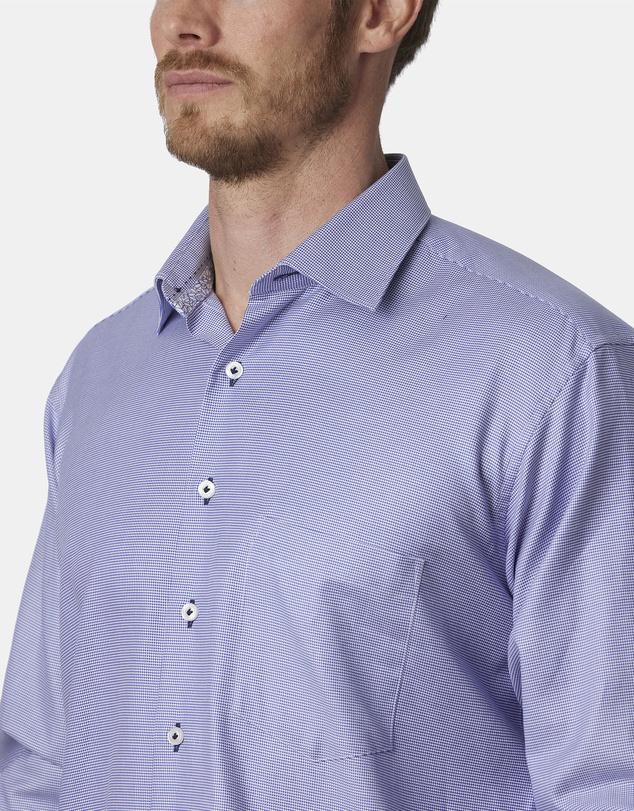 Abelard - Verdon Puppytooth Classic Fit Shirt