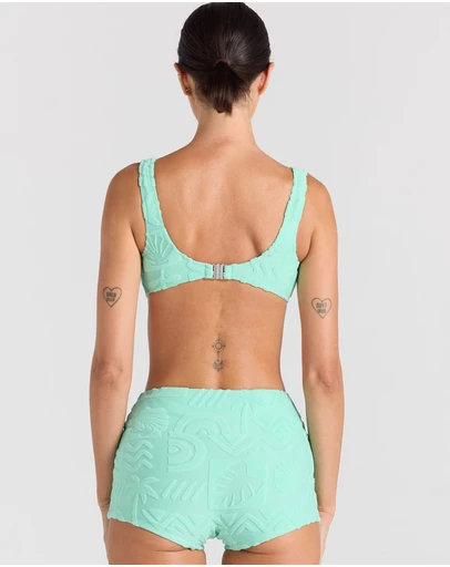 Poolside Paradiso - Mai Tai Shorty Bikini Bottom -Mint