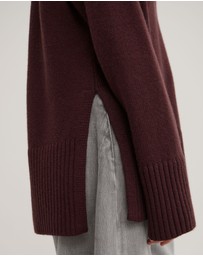 Witchery - Longline Crew Neck Knit