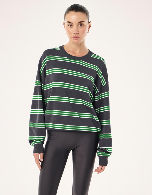 P.E Nation - Retreat Stripe Sweater