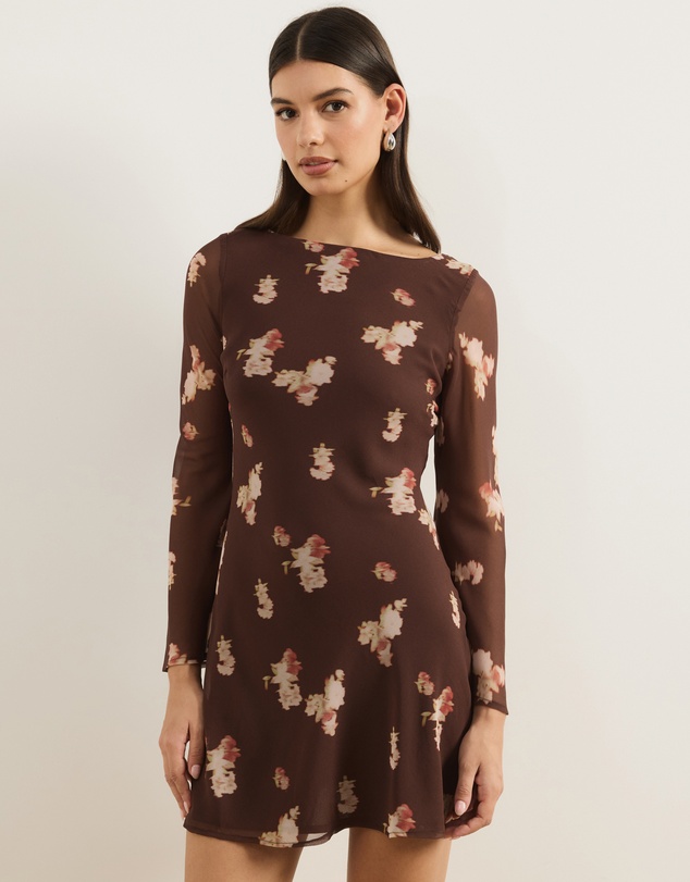 Atmos&Here - Junie Long Sleeve Mini Dress