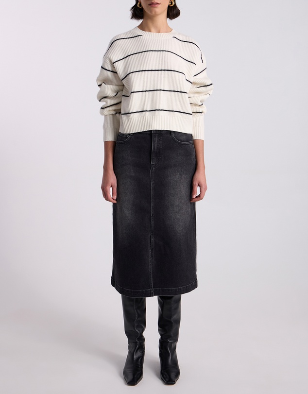 David Lawrence - Nova Crop Merino Knit Jumper
