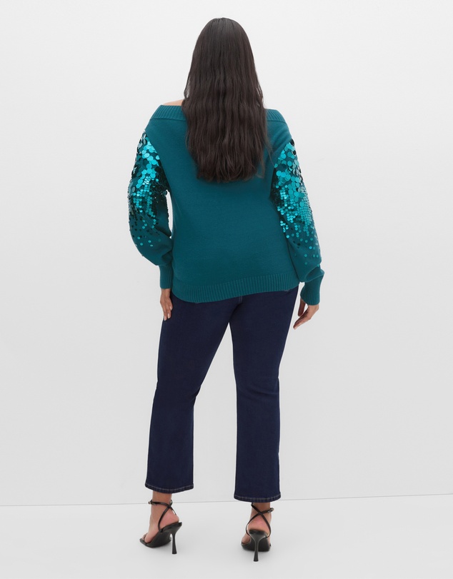 City Chic - Braylin Sequin Jumper