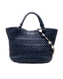 Pre-Loved by Azura Reborn - Pre-Loved Matelasse Nappa Crystal Satchel
