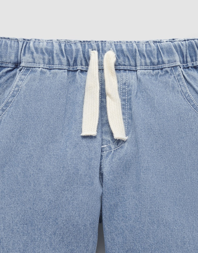 Purebaby - Pull on Relaxed Jeans -Kids-Babies