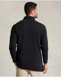 Polo Ralph Lauren - ICONIC EXCLUSIVE - Big & Tall Estate-Rib Quarter-Zip Pullover