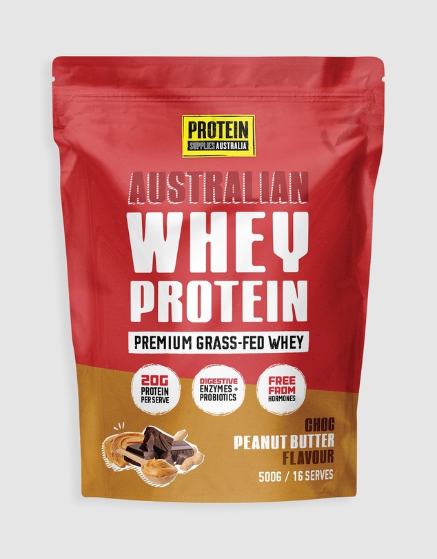 Protein Supplies Australia - Choc Peanut Butter Australian Whey Protein - 1kg