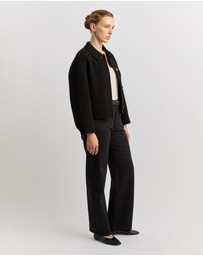 Toorallie - Button Front Wool Jacket