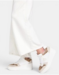 GUESS - Rozinn Lace-Up Platform Wedge Sneakers