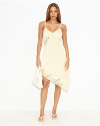 Dazie - Rhode Asymmetric Lace Dress