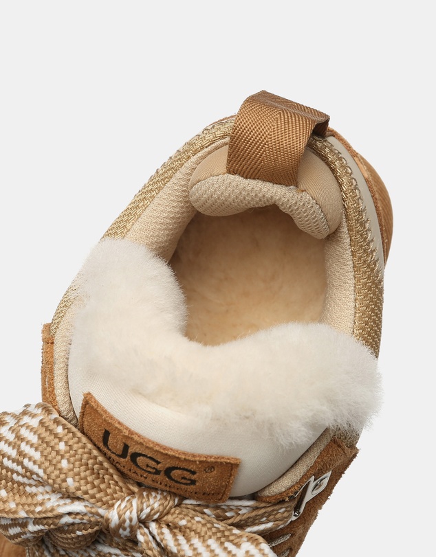 EVERAU - Australian Shepherd Ugg Parkyr Cow Suede Upper UGG Boots