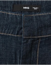 M.N.G - Wide Leg Denim Trousers With Belt Loops