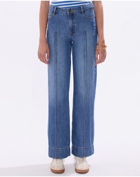 Marcs - Flora Low Rise Wide Leg Jeans