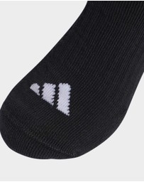 adidas Performance - Kids 3-Stripes Cushioned Crew Socks 3 Pair Pack
