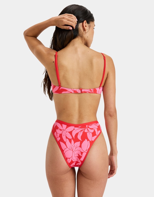 Roxy - Womens Khloe Basic Bralette Bikini Top