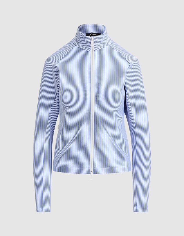 Polo Ralph Lauren - Seersucker Mockneck Zip Jacket