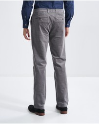 3 Wise Men - 3 Wise Men Cord Trouser - Mid Grey