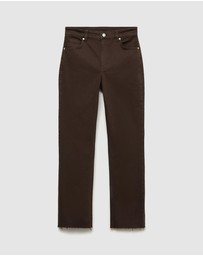 M.N.G - Sienna Flared Cropped Jeans