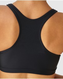 Modest Mermaid - Jet Black Bikini crop top
