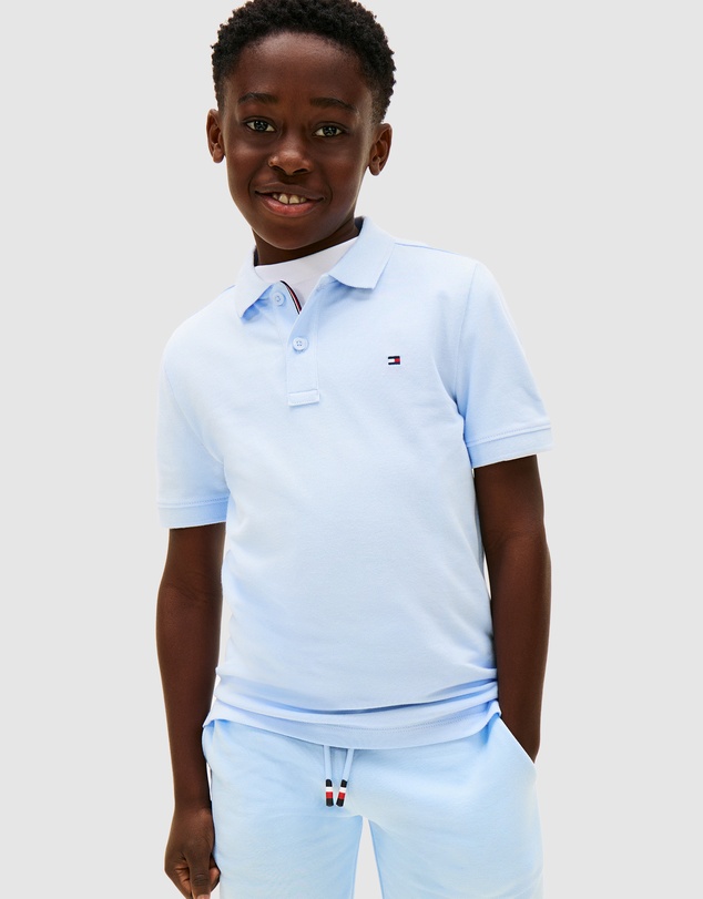 Tommy Hilfiger - Boys Essential Flag Embroidery Regular Fit Polo - Kids
