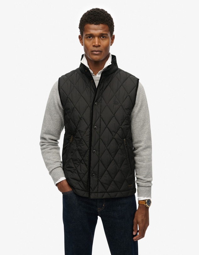 Superdry - Quilted Estate Slim Fit Gilet